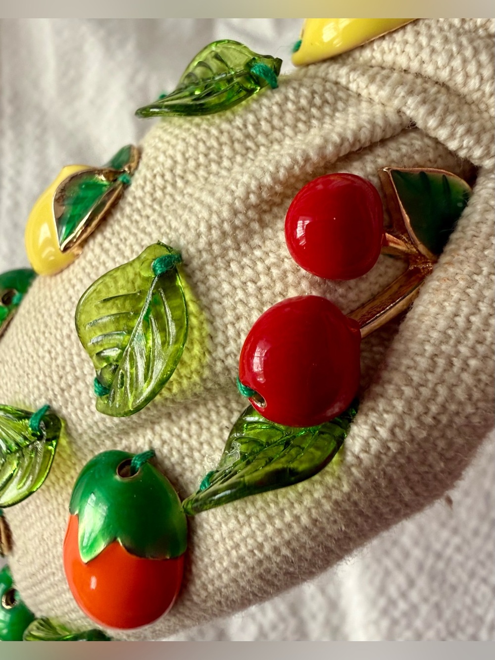 Lele Sadoughi Fruit Salad Knotted Headband - Picture 7 of 12